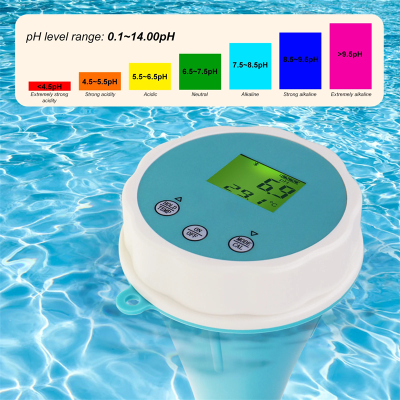 Planted Aquarium Test Kit - Bluetooth 6-in-1 Smart Chlorine Meter PH