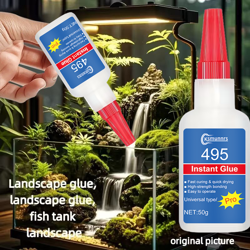 Aquarium Plant Gel - Aquarium Landscaping Glue, Super Glue, Instant