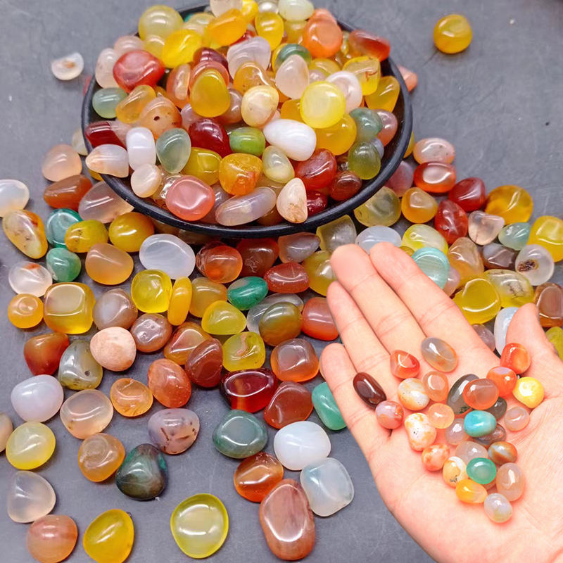 100~500g Colorful Pebbles for  - Planted Aquarium Air Stone recension och pris