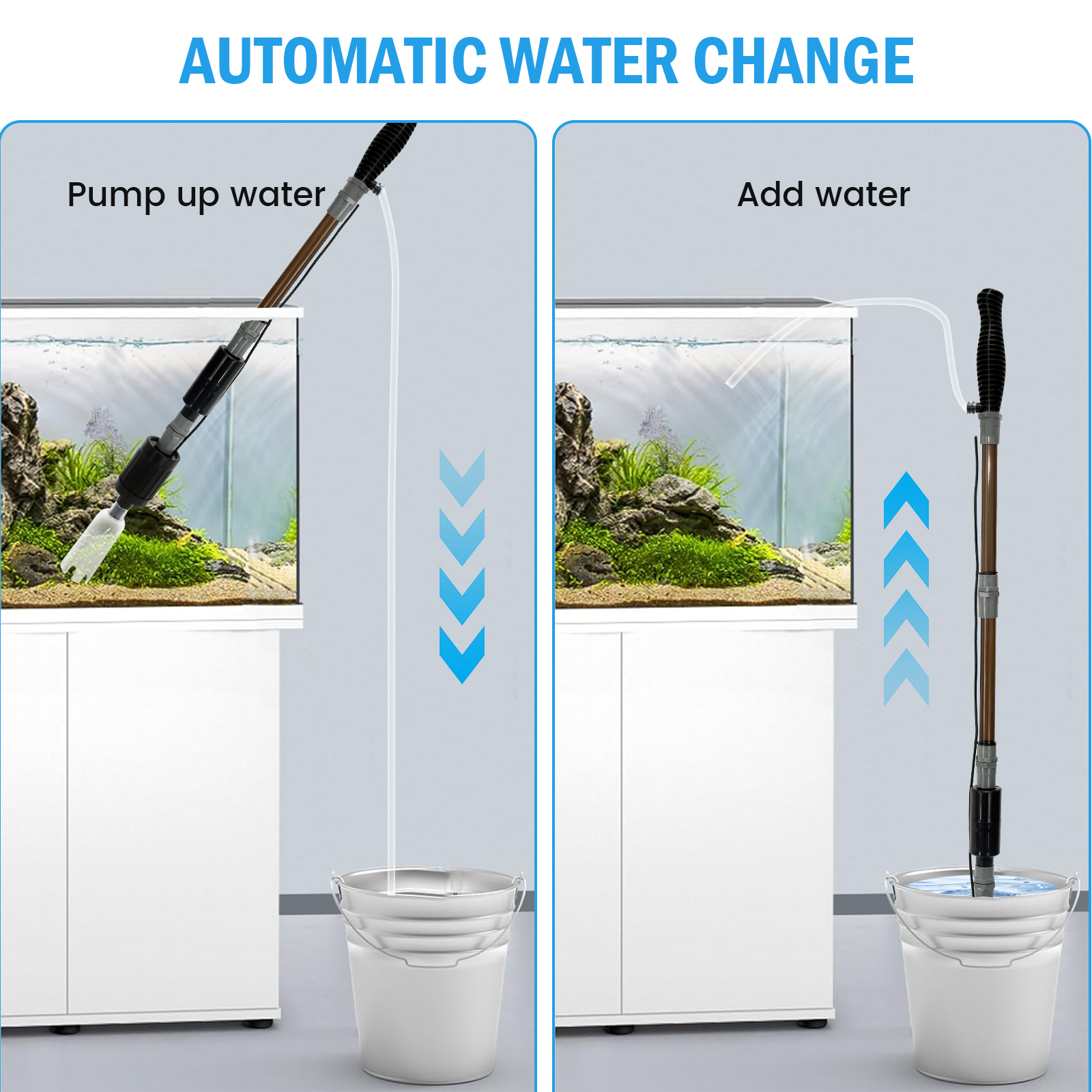10W 6 In 1 USB Aquarium Water  - Planted Aquarium Tools recension och pris