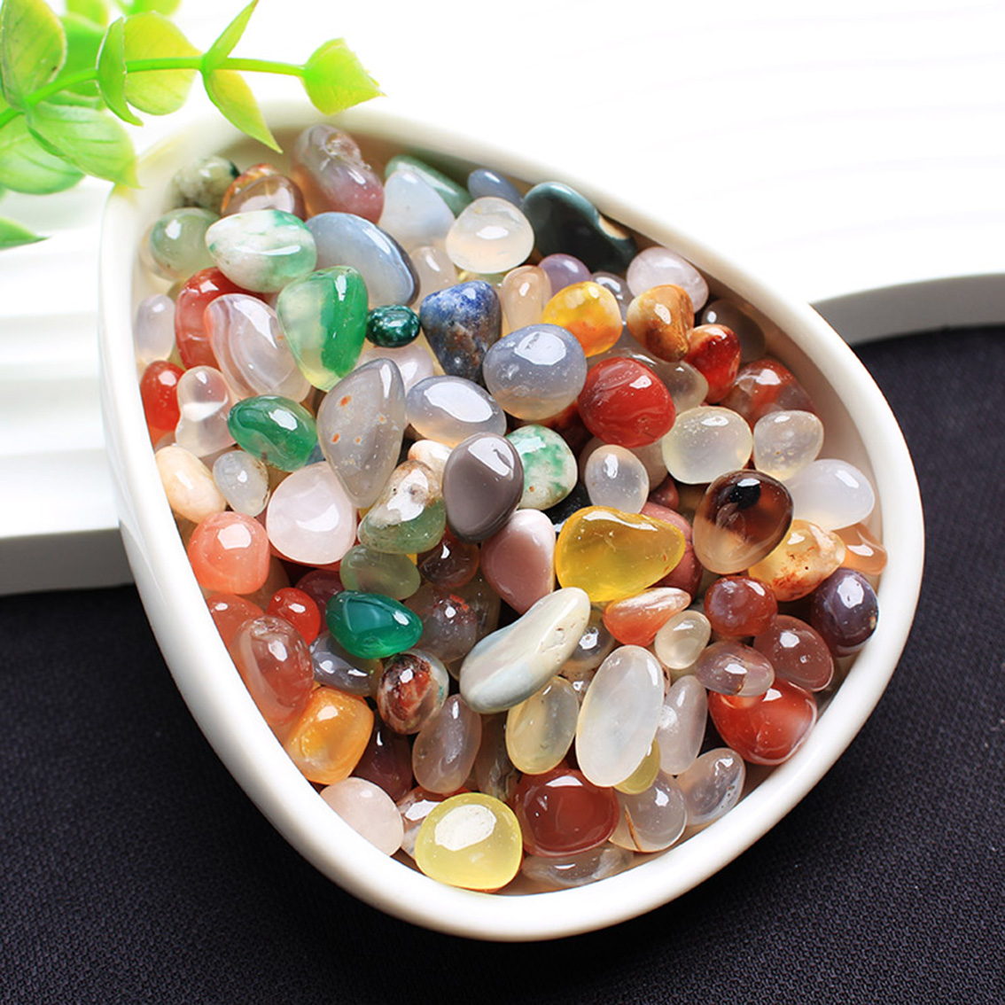 100g Elegant Natural Agate Cry - Planted Aquarium Air Stone recension och pris