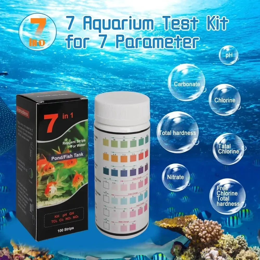 Aquarium Test Strip  Freshwate - Planted Aquarium Test Kit recension och pris