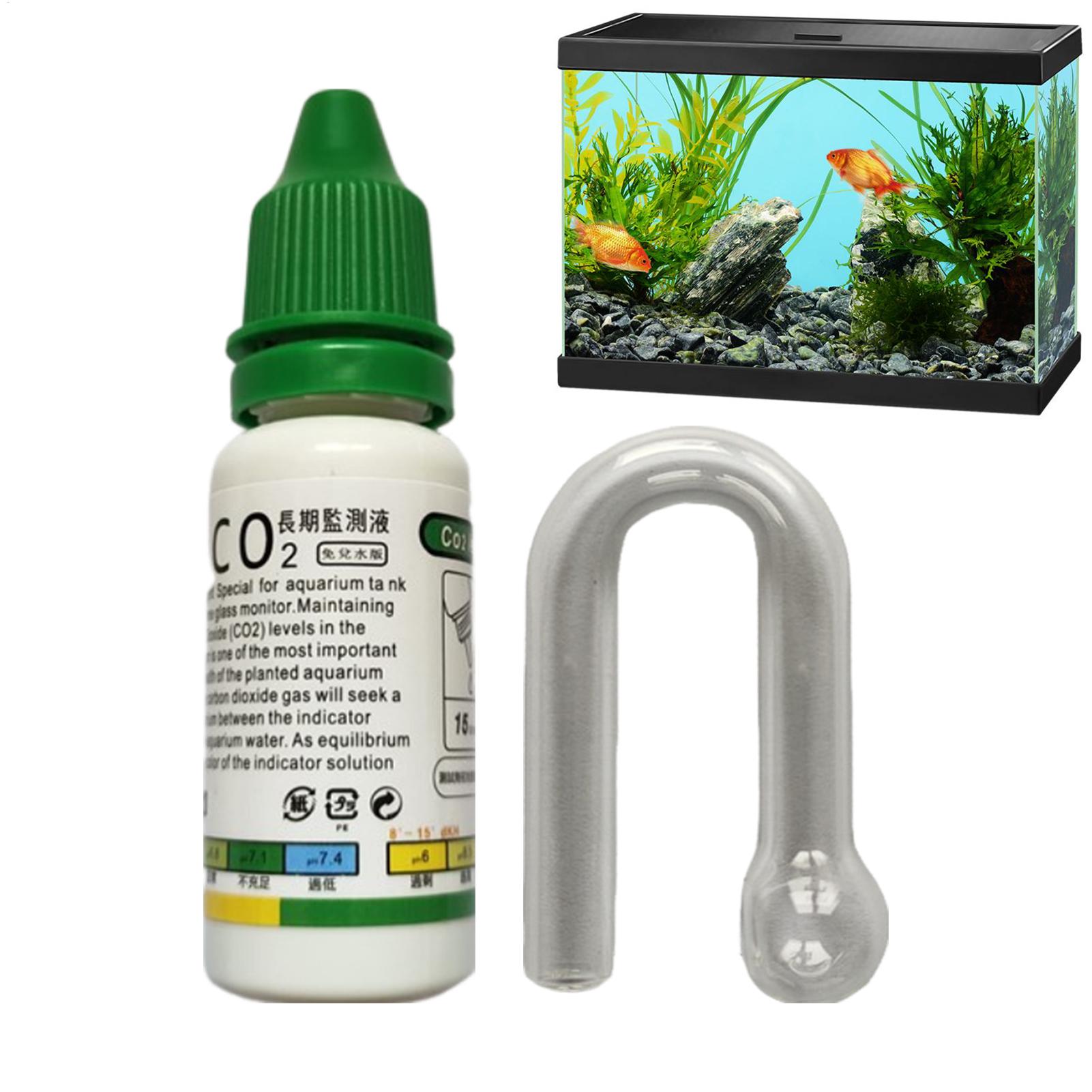 Aquarium CO2 Indicator Solutio - Planted Aquarium Test Kit recension och pris