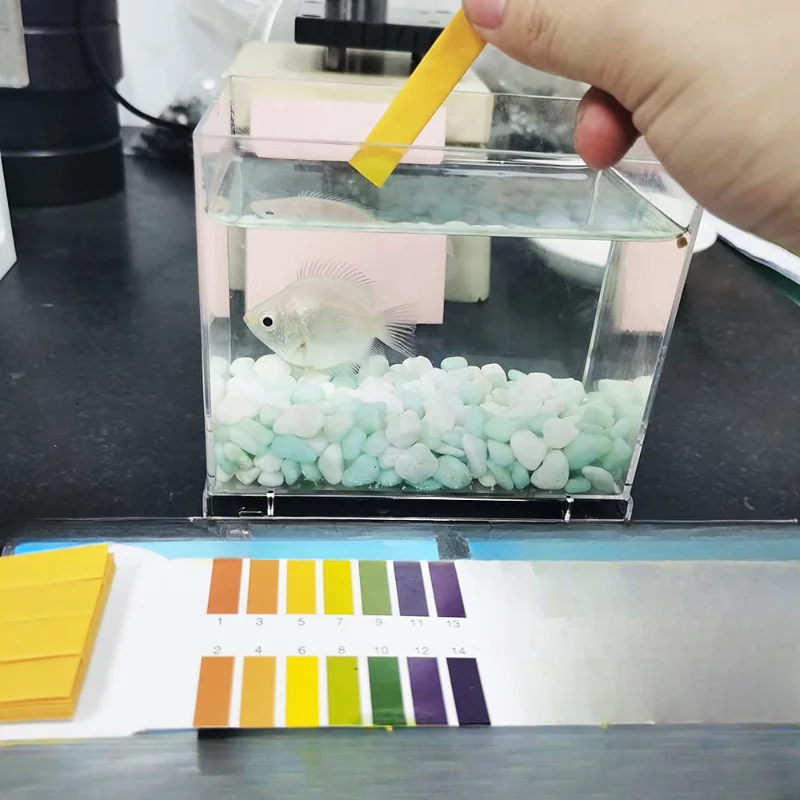 1set PH Test Strip 1-14 Indica - Planted Aquarium Test Kit recension och pris