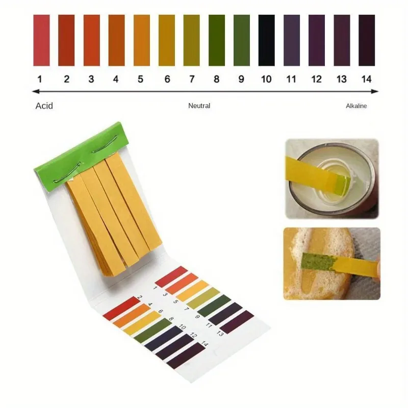 1set PH Test Strip 1-14 Indica - Planted Aquarium Test Kit recension och pris
