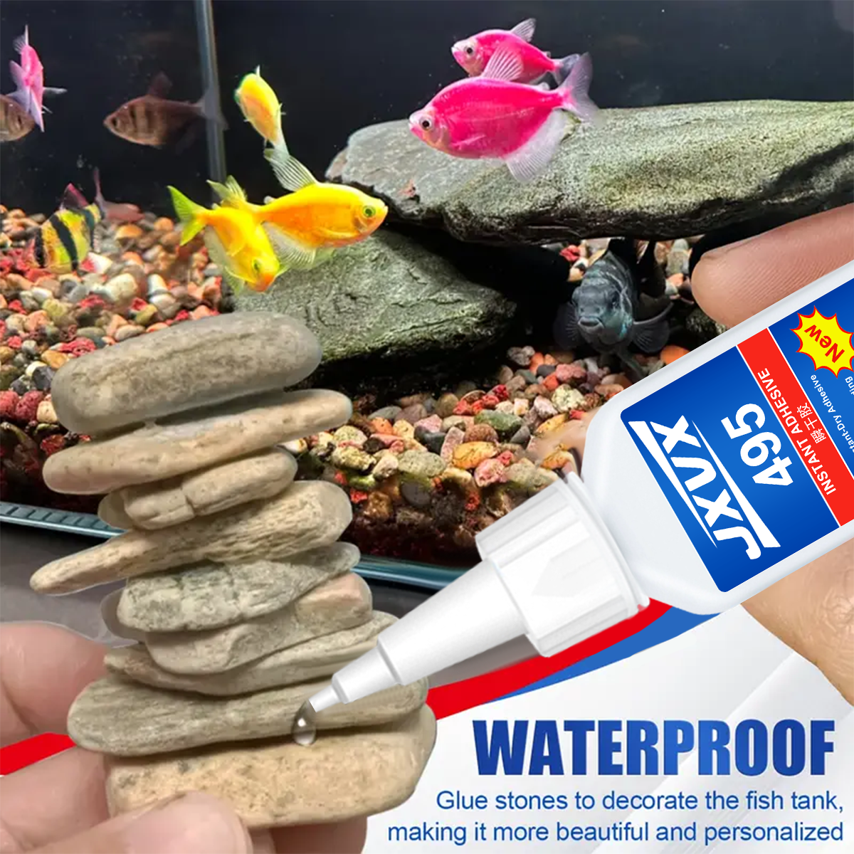 495 Fish Tank Landscaping Moss - Aquarium Plant Glue recension och pris