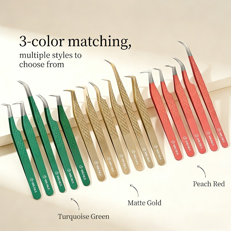 Fiber Texture Eyelash Extensio - Planted Clip Tweezers recension och pris