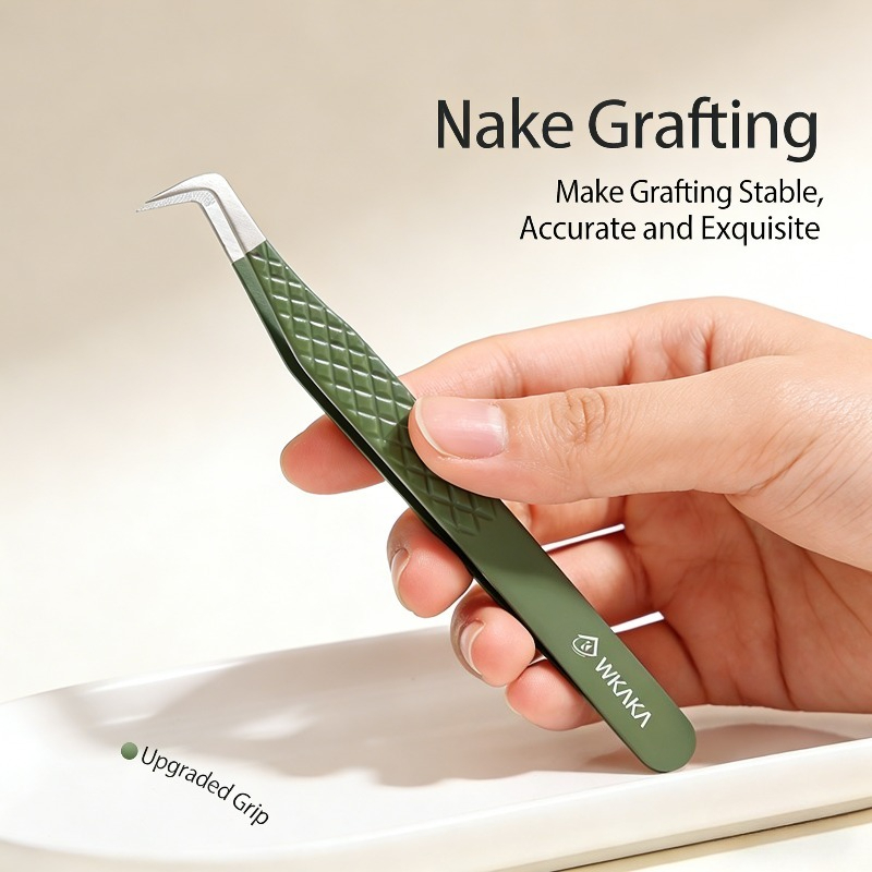 Fiber Texture Eyelash Extensio - Planted Clip Tweezers recension och pris