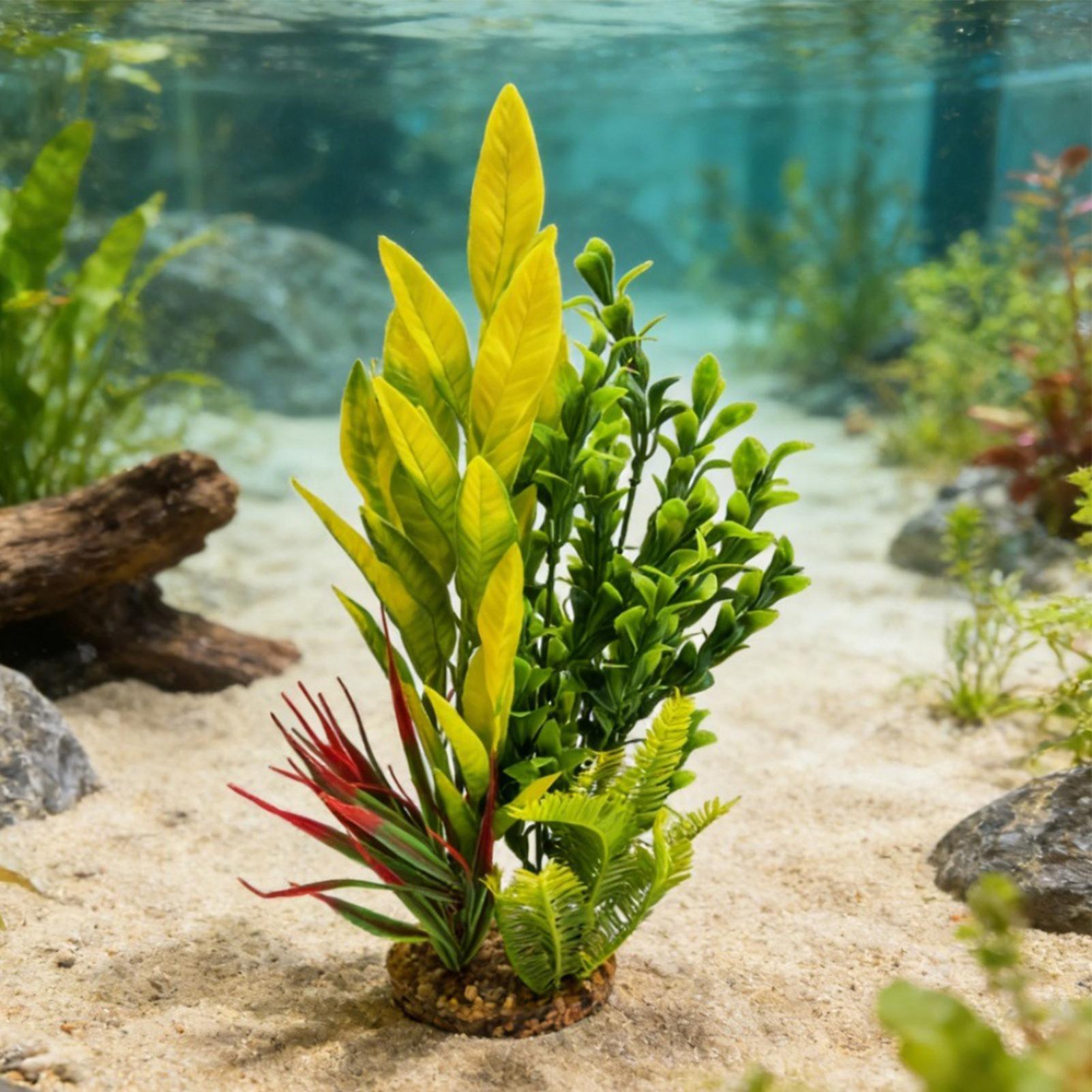 Artificial Aquarium Plants Fis - Planted Aquarium For Beginners recension och pris