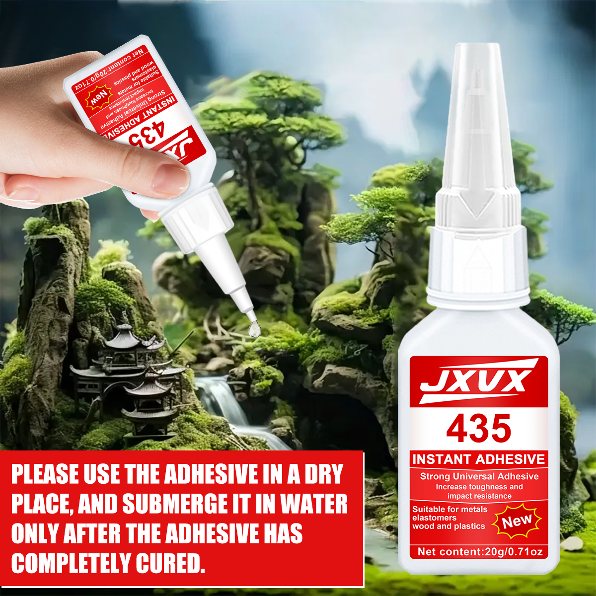 495/480 Fish Tank Aquarium Lan - Aquarium Plant Glue recension och pris