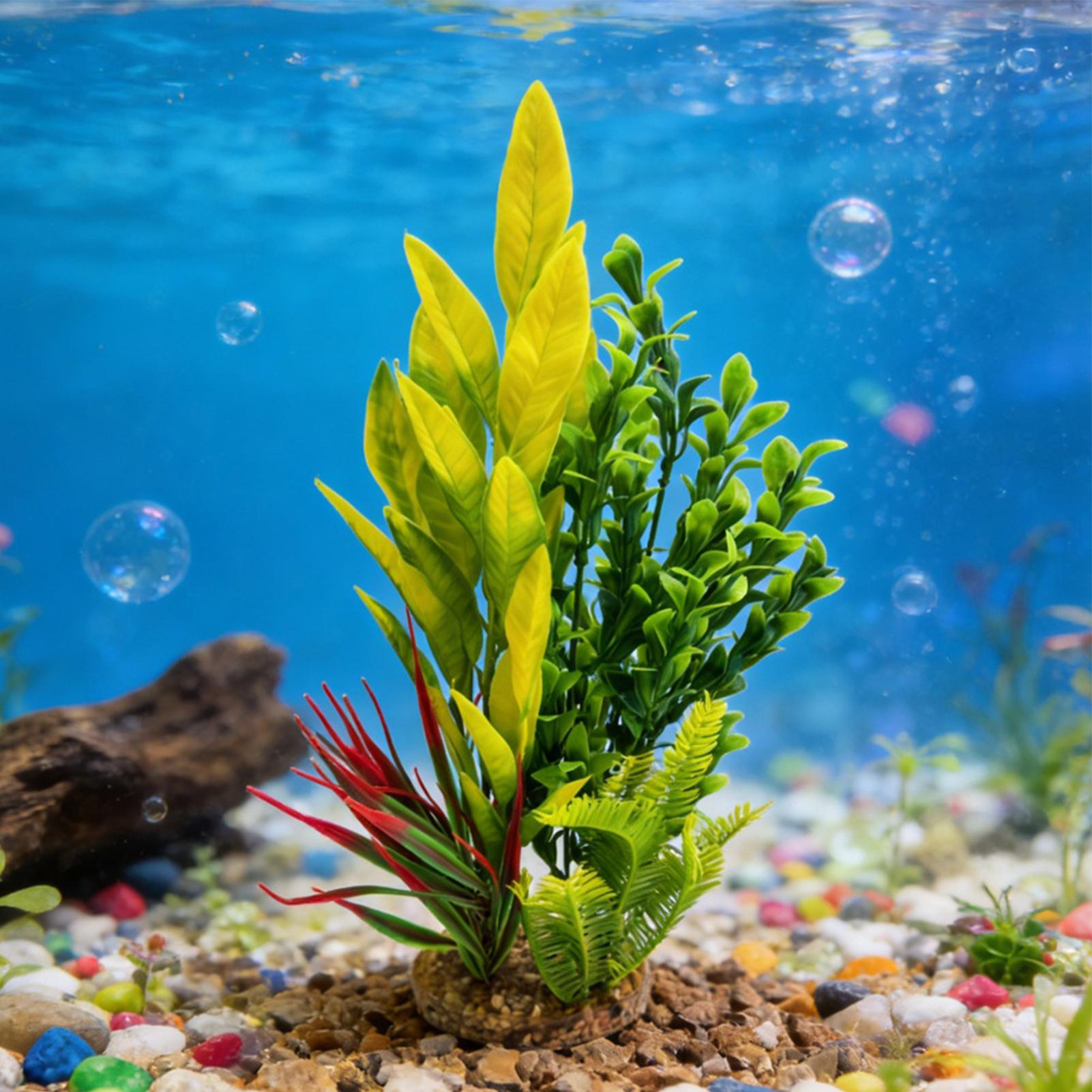 Artificial Aquarium Plants Shr - Planted Aquarium For Beginners recension och pris