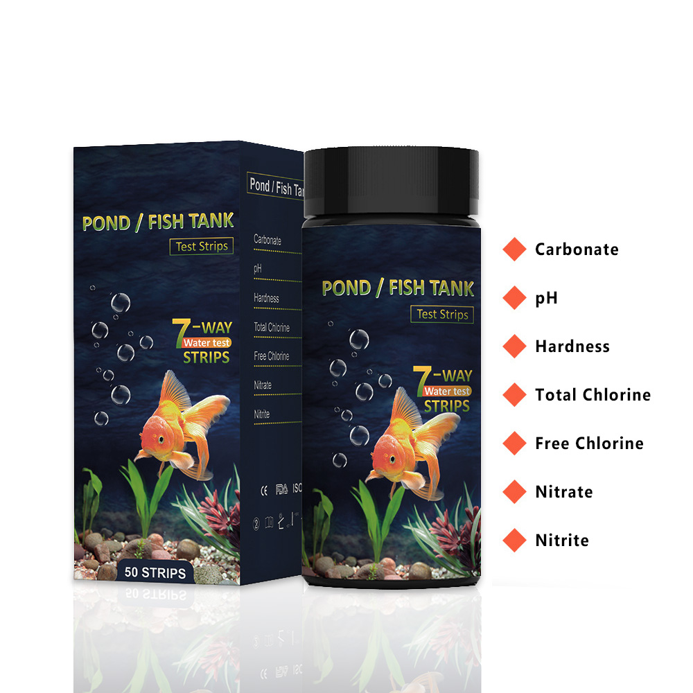 7 in 1 Aquarium Test Strips, 5 - Planted Aquarium Test Kit recension och pris
