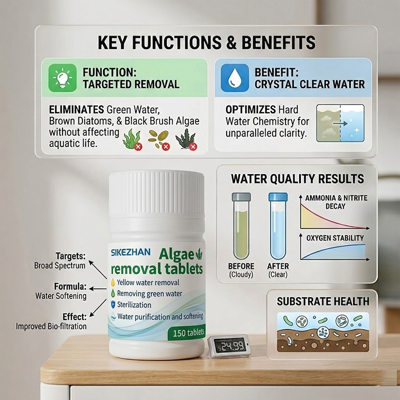 Fast Algae Remover Tablets Fis - Aquarium Plant Vitamins recension och pris