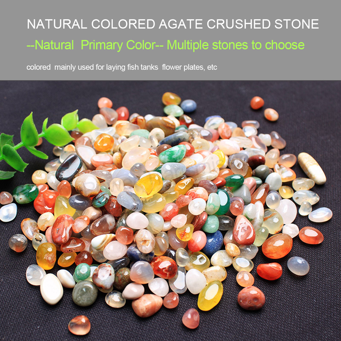 100g 500g Natural Agate Crysta - Planted Aquarium Air Stone recension och pris