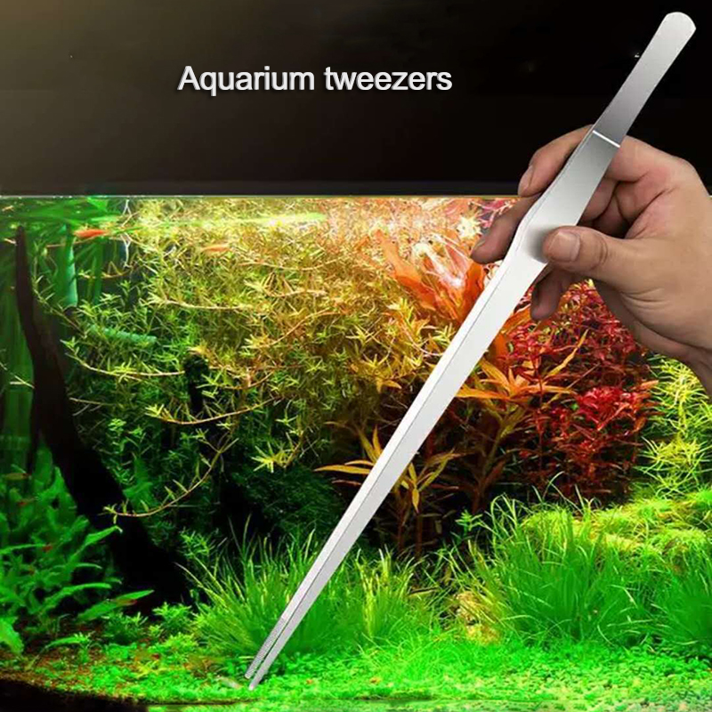 27cm 38cm Stainless Steel Curv - Planted Aquarium Tools recension och pris