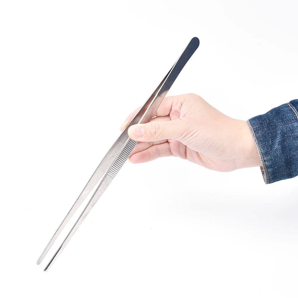 12.5-30cm Stainless Steel Medi - Planted Clip Tweezers recension och pris