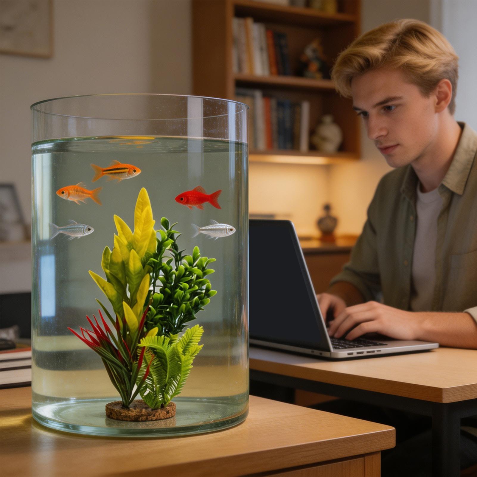 Artificial Plants For Aquarium - Planted Aquarium For Beginners recension och pris