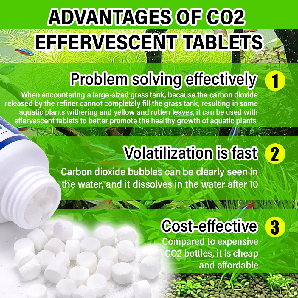 60PCS CO2 Tablet Water Grass A - Aquarium Plant Vitamins recension och pris